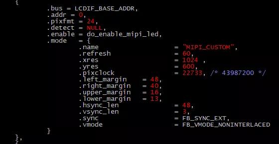 How Cutom Display in Uboot for iMX8M Mini CPU Board