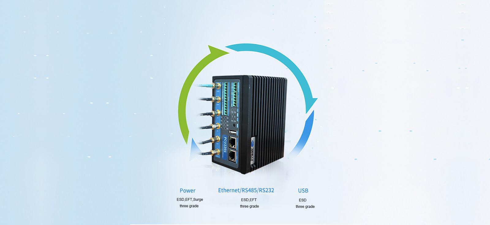 LS1012A Embedded Computer Fanless design gateway