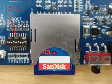 SD card flashing system