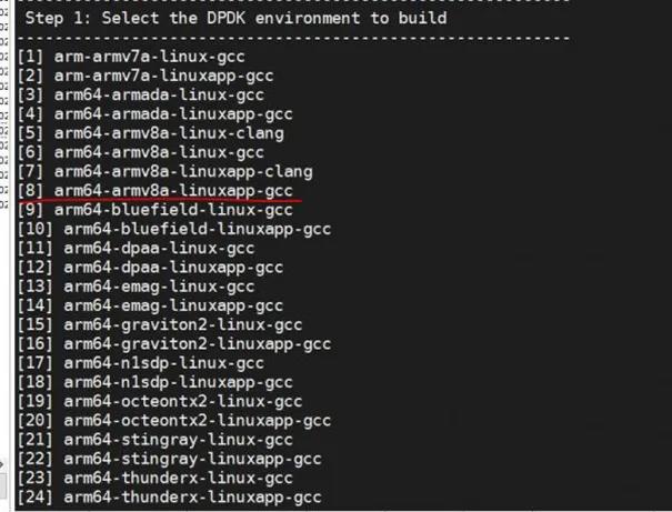 ARM64-armv8a-linuxapp-gcc