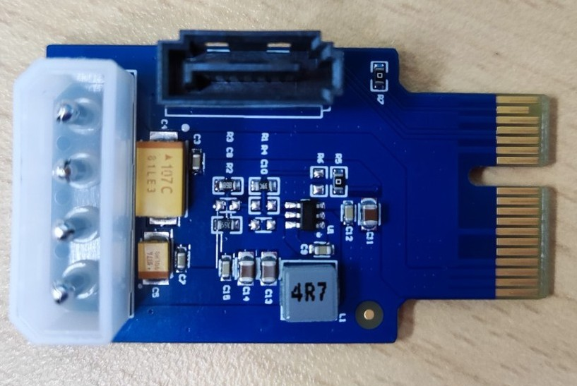 RK3568 SBC Adapter board FIT-PCIE-SATA V1.0