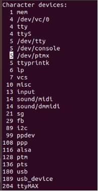 linux Main device