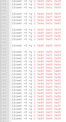 OK7110-C development board Software modification method