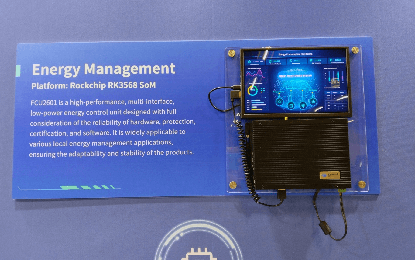 Energy Management Demo built on the FCU2601 Embedded Control Unit.