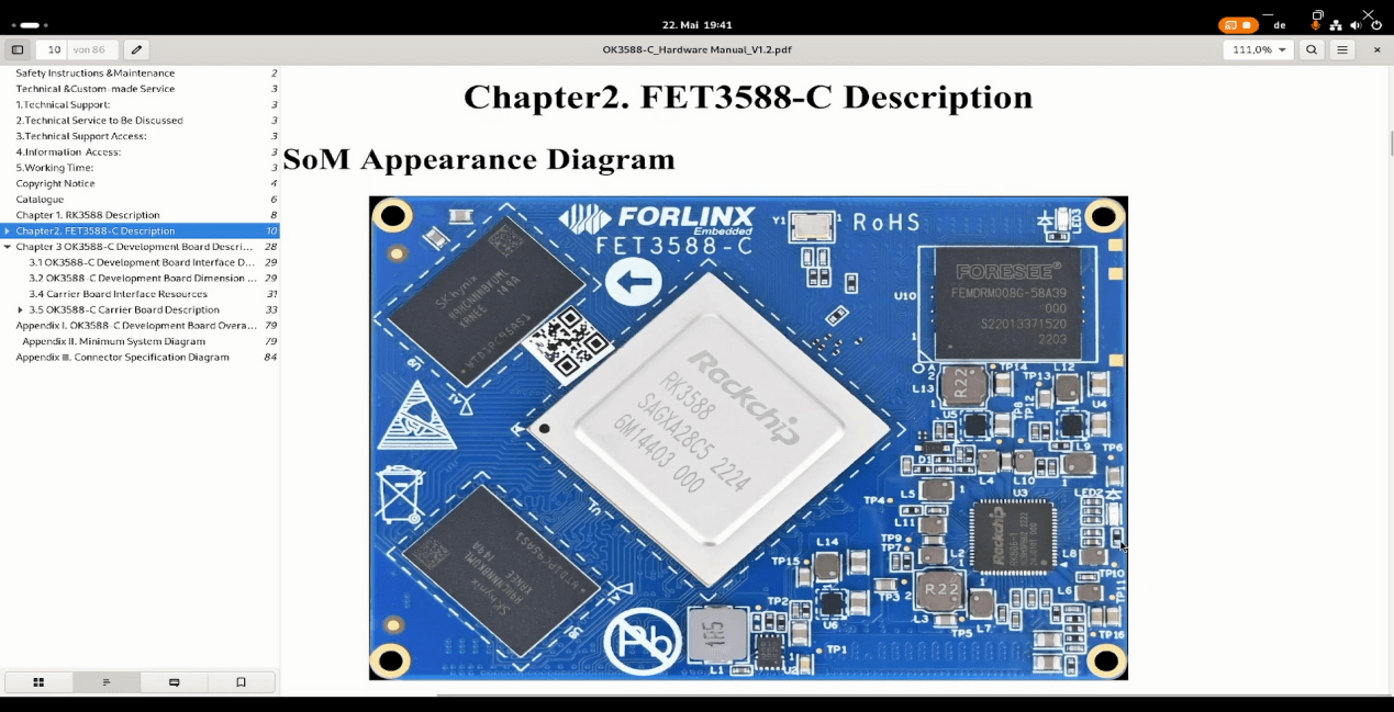 Presenting the OK3588-C Development Board (featuring a Rockchip RK3588)