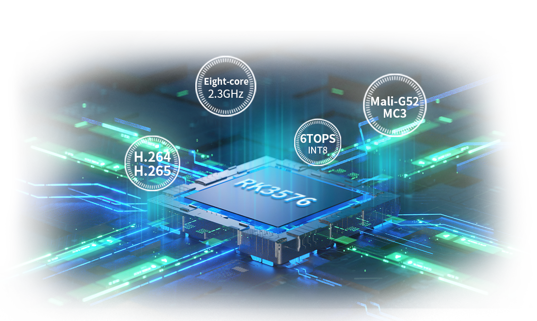 Rockchip RK3576 system on module/single board computer Eight-core High-performance Chip with Advanced Decoding for Intelligent Applications