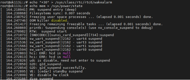 Guide to Sleep and RTC Alarm Wakeup on the Forlinx OK113i-S Development Board