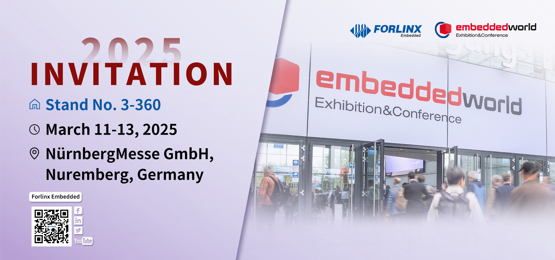 Forlinx Embedded to Debut at Embedded World 2025, Nuremberg, Germany