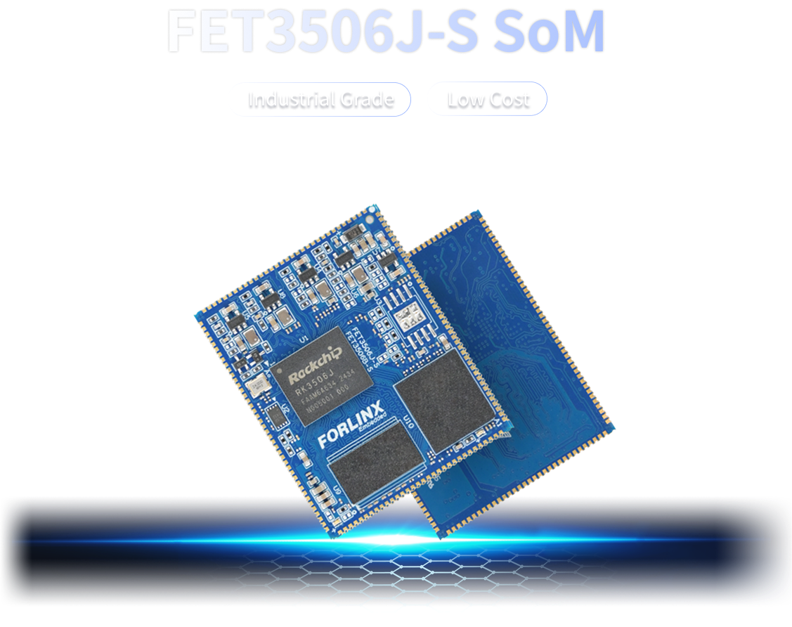 Rockchip RK3506J system on module(SoM)