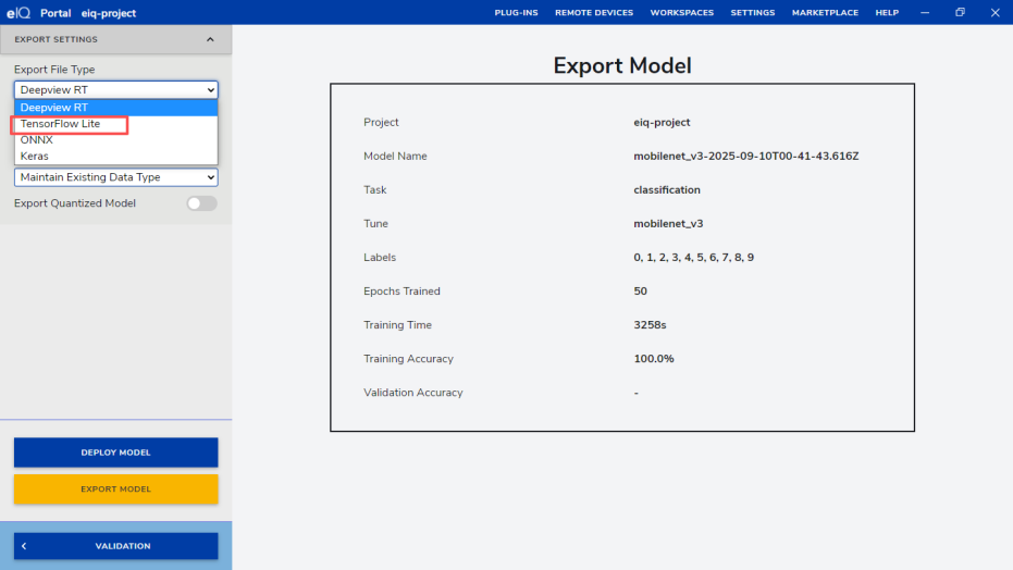 Porting of MobileNetV3 Model and Implementation of Handwritten Digit Recognition Based on OKMX8MP-C Linux 5.4.70