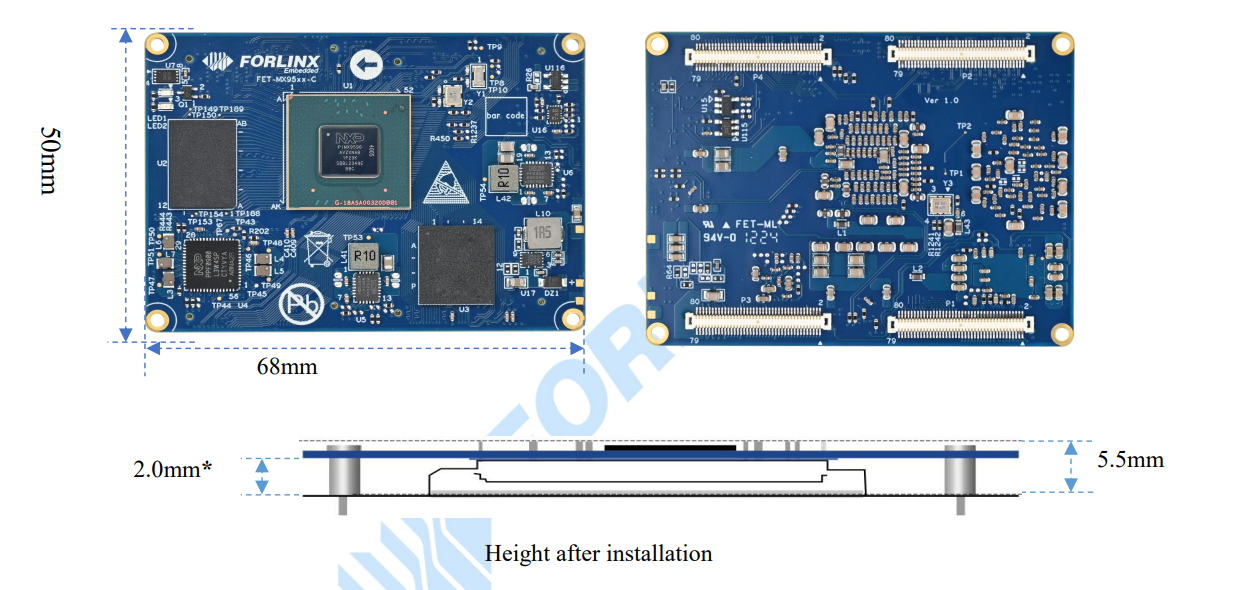 Forlinx FET-MX9596-C SoM Arrives with NXP i.MX 95, Dual 10GbE, and Onboard NPU