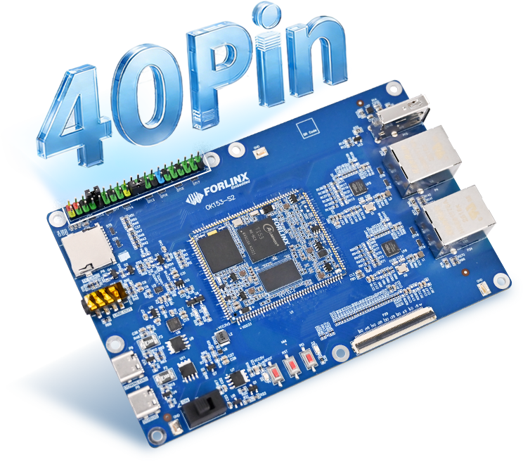 OK153-S12 Mini SBC Raspberry Pi 40-Pin GPIO Interface